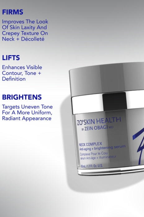Zo Skin Health Neck Complex Anti-Aging + Brightening Serum