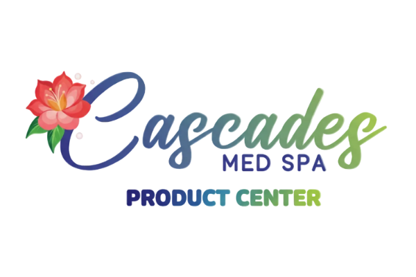 Cascades MedSpa Color-Shifting Logo with Sparkles